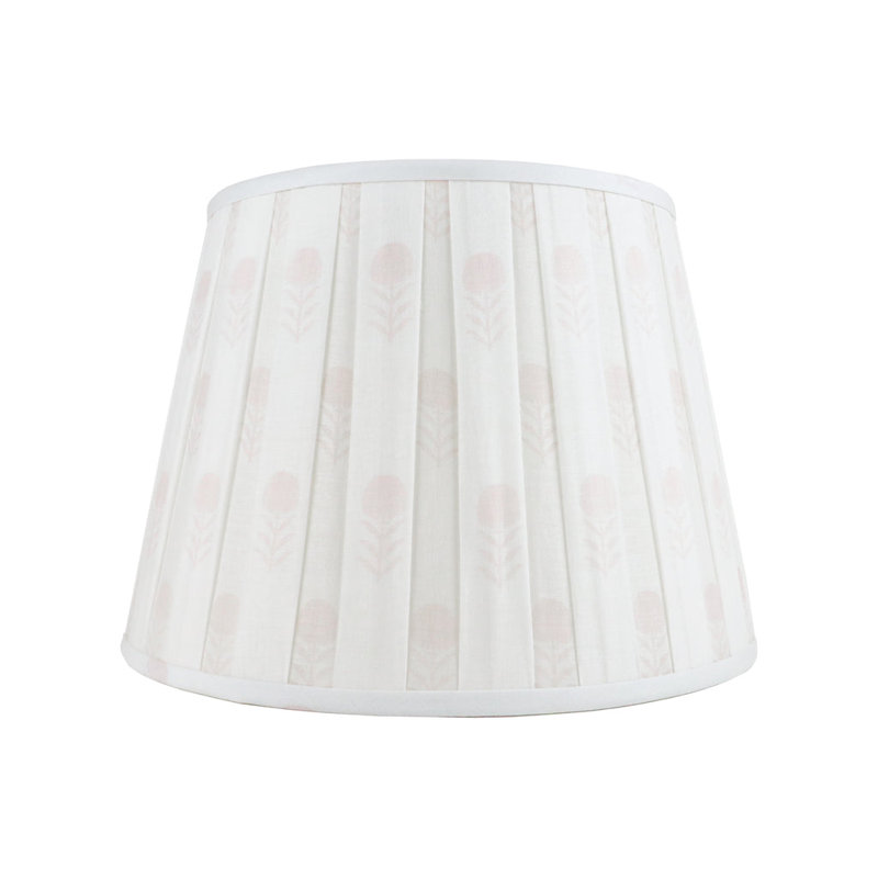 Cotton Empire Lamp Shade (Spider), 12" H x 18" W x 18" D, Pink
