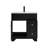 30" Black Bathroom Vanity with no sink