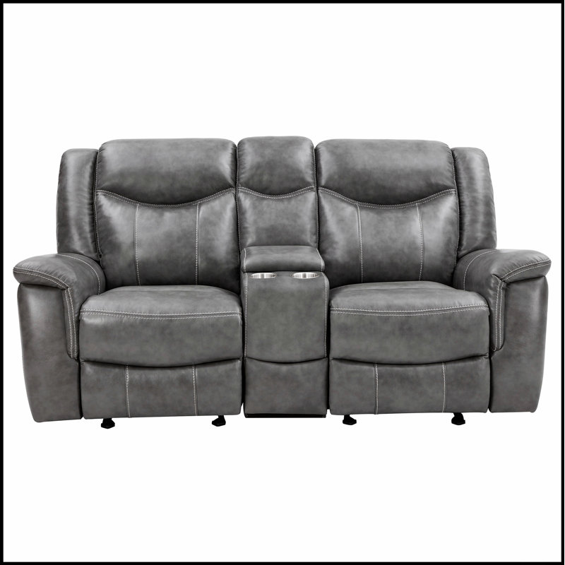 Carmen Cool Motion Loveseat With Storage, Dual Reclining, And Gel Memory Foam For Ultimate Comfort And Practicality