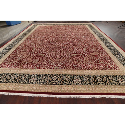 One-of-a-Kind 12'2" X 16'2" Wool Area Rug in Red
