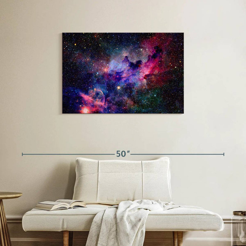 Oberle Galaxy Space Nebula, 24" H x 36" W