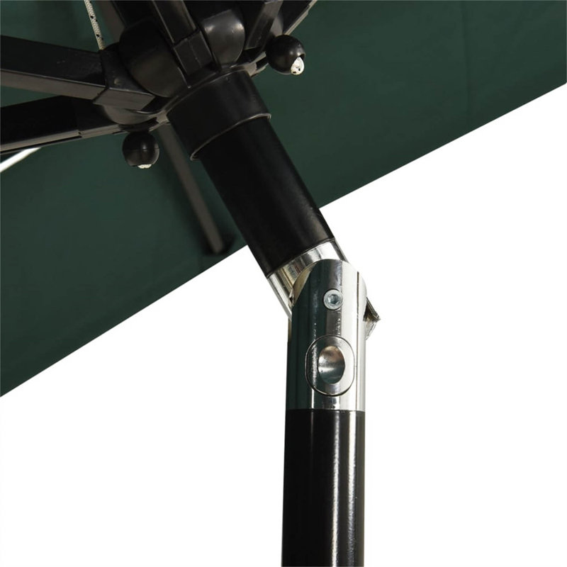 Juelz 200cm Market Parasol, Green