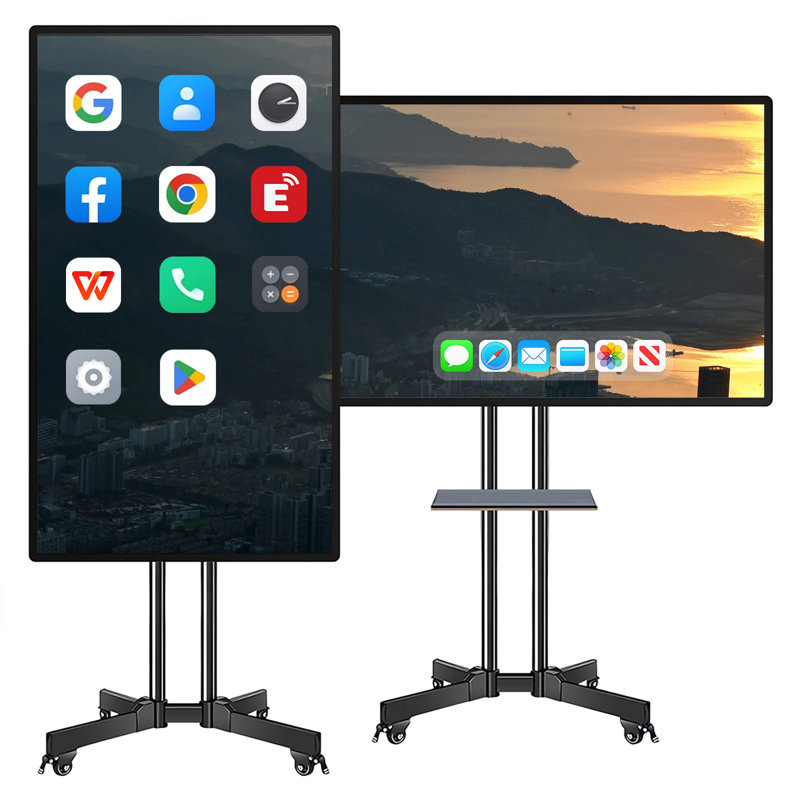 JYXCN Smart Board 49 pouces à écran tactile tout-en-un, tableau blanc interactif avec double système et partage de nuage - Idéal pour la salle de classe, le bureau et les présentations éducatives?