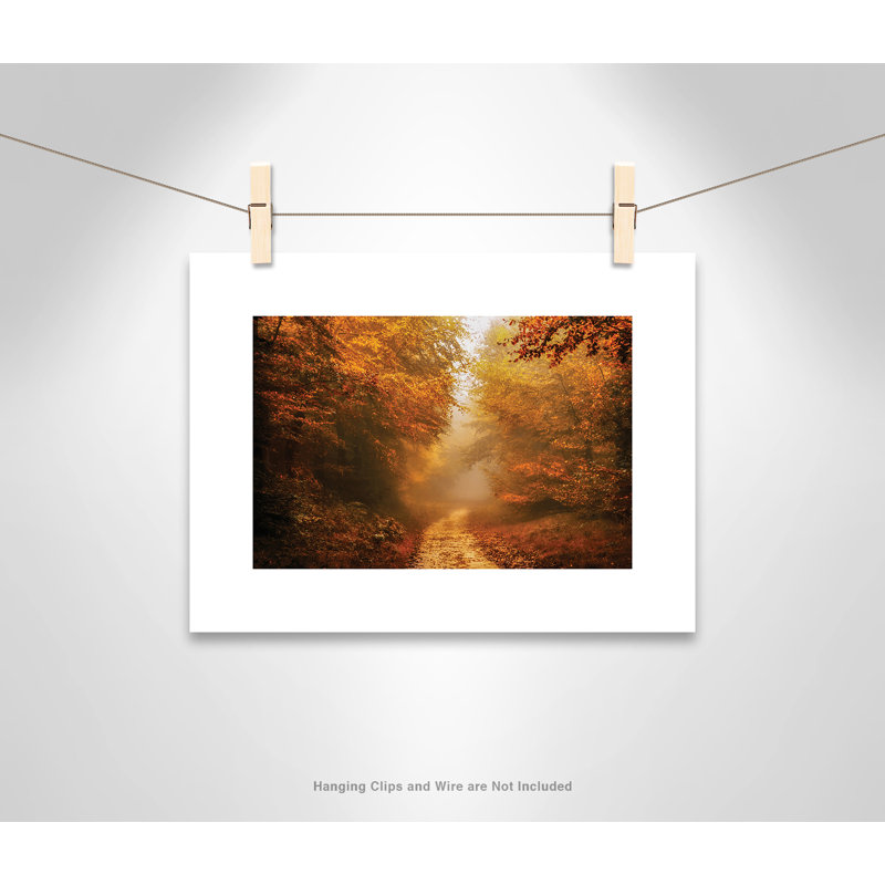 Impression d'automne, H 12 pi x l 16 po x P 0,1 po