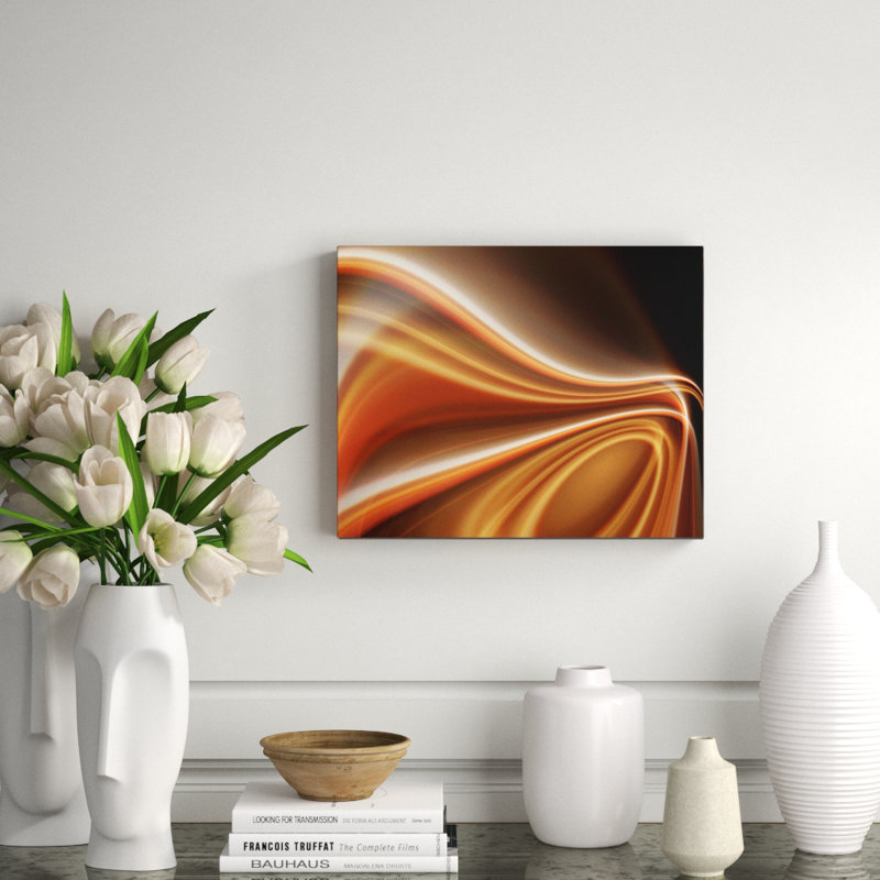 Crush Print, 16" H x 20" W x 2.5" D