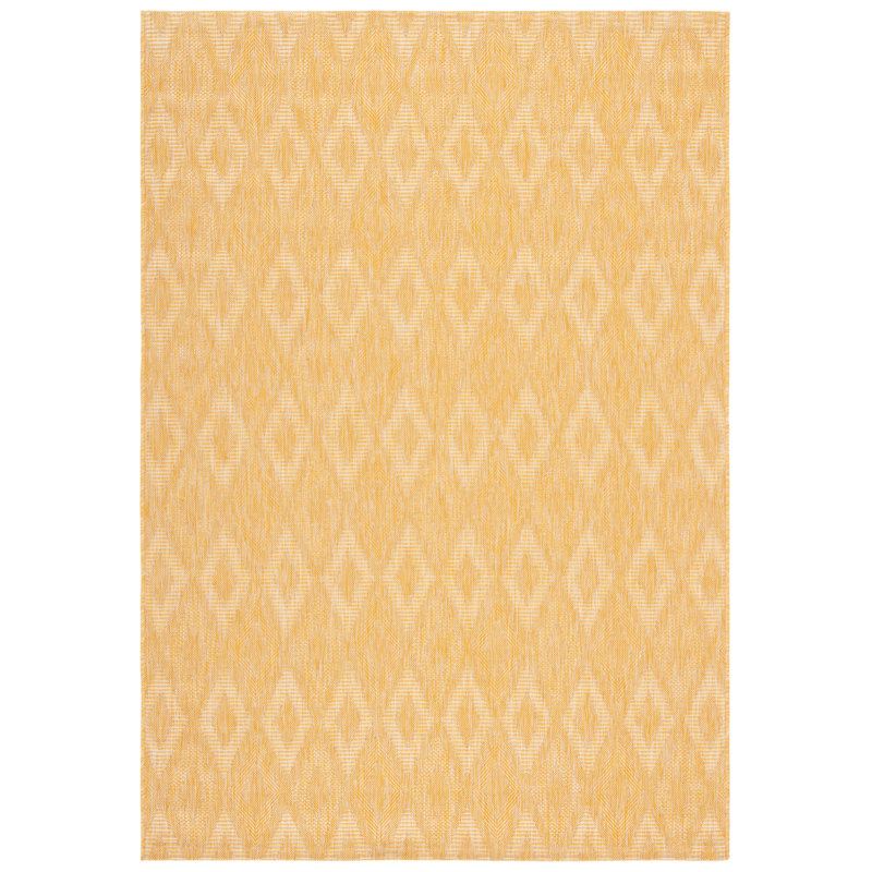 Tapis d'intérieur / extérieur à motif géométrique Lowndes Performance, Rectangle 2 pi 7 po x 5 pi