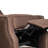 Suzie Polyester Fabric Upholstered Slim Wingback Push Back Recliner-92296585