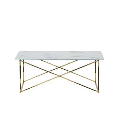 Nora Cross Legs Coffee Table