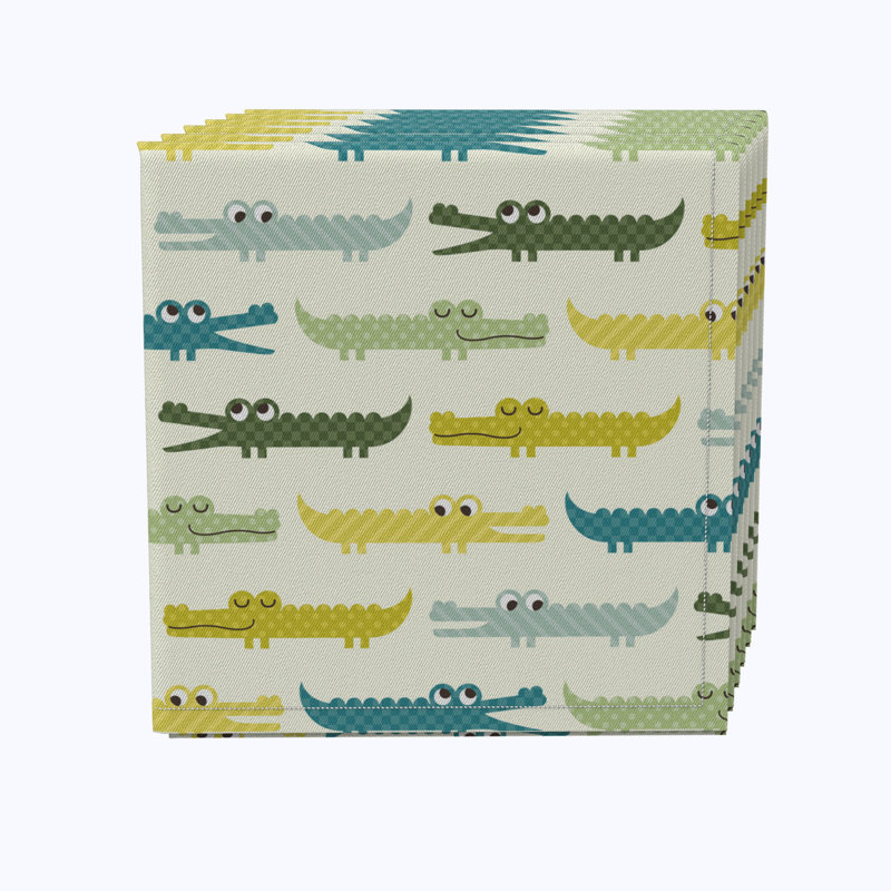Cotton Twill No Pattern Square Napkin