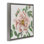 Cadre flottant traditionnel avec fleur rose simple, design par Sally Swatland