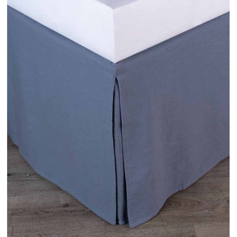 Longfellow 180 Thread Count 18" Bed Skirt - Twin, Twin, Cream
