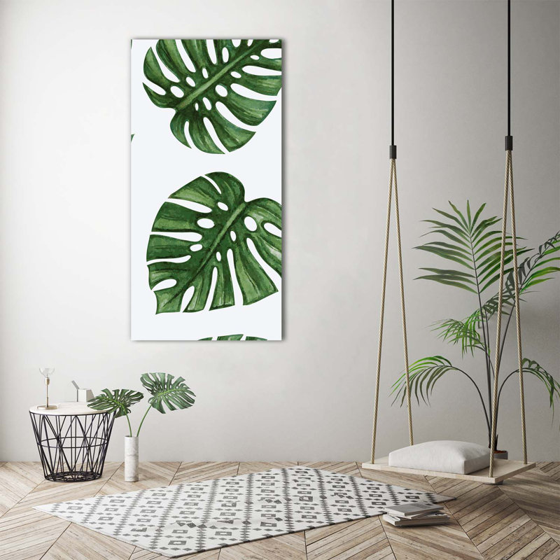 Field Flowers - Wrapped Canvas Print, 140cm H x 70cm W