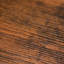 Table de chevet rustique brun avec tiroir et tablettes
