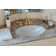 Eirene White Oval Undermount Bathroom Sink with Overflow