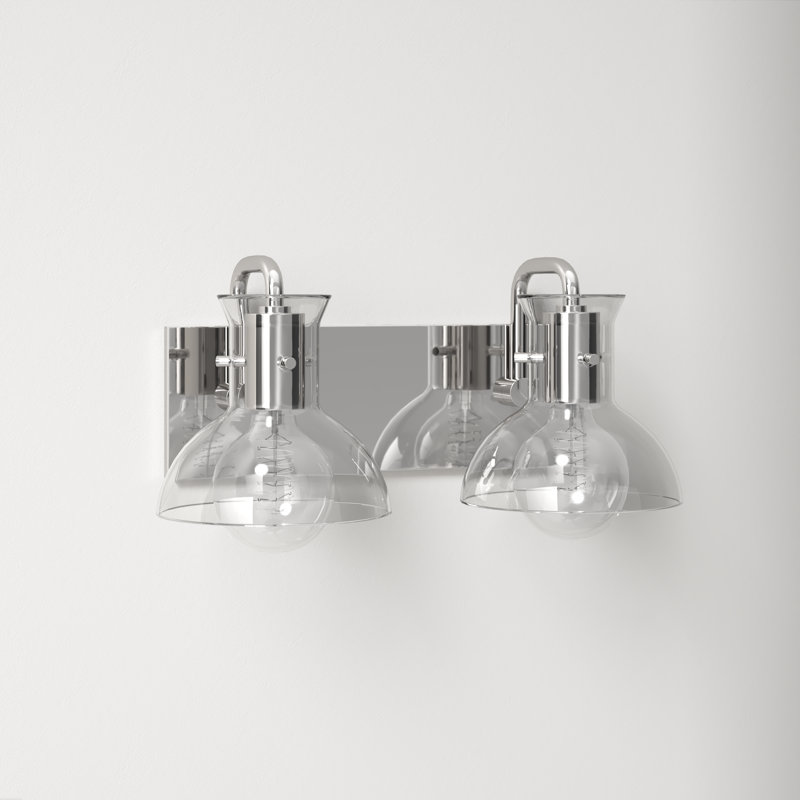 Luke 2 - Light Vanity Light, Polished Nickel