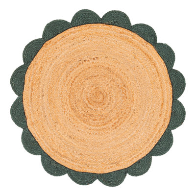 Cosner Hand Braided Area Rug
