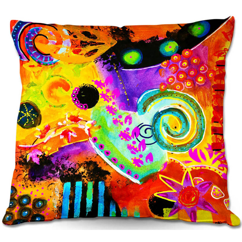 Reversible Throw Pillow, 18" x 18"