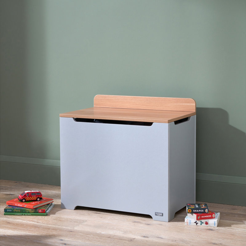 Rio Tutti Bambini Toy Box, Dove Grey/Oak
