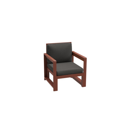 Jaqual Pine Outdoor Lounge Chair