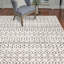 Collection de tapis touffetés argent / gris en polyester / polypropylène Barcelona Amaya