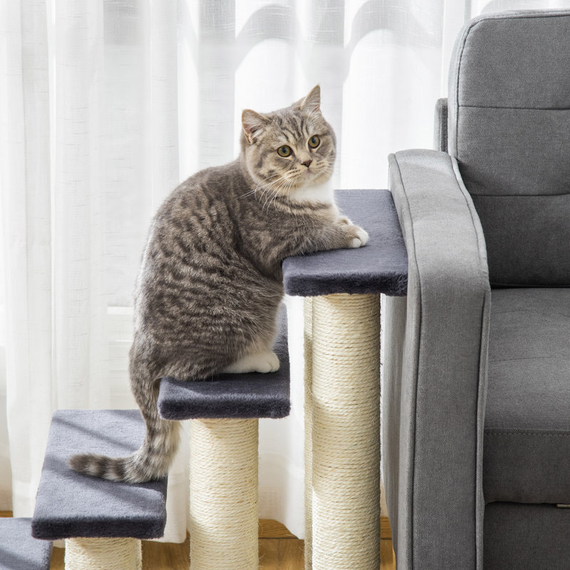 Escalier pour animal 4 marches Hecht