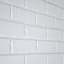 Panneau mural auto-adhésif 5,75 "x 45" Brick-49148791