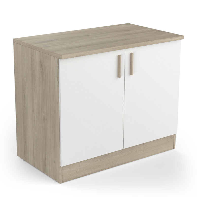 Origan Base Unit, White/Brown