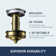 Single-Hole Single-handle Bathroom Faucet with Drain Assembly