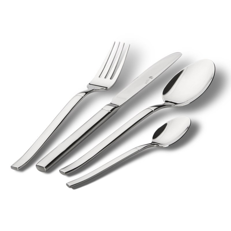 24-Piece 18/10 Stainless Steel Cutlery Set for 6 People