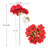 Artificial Hydrangea Flower Head With Pole-2097806386