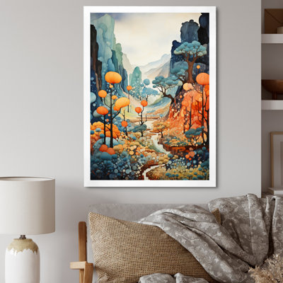 Tabeguache " Canyon Landscape Pointillism IV "