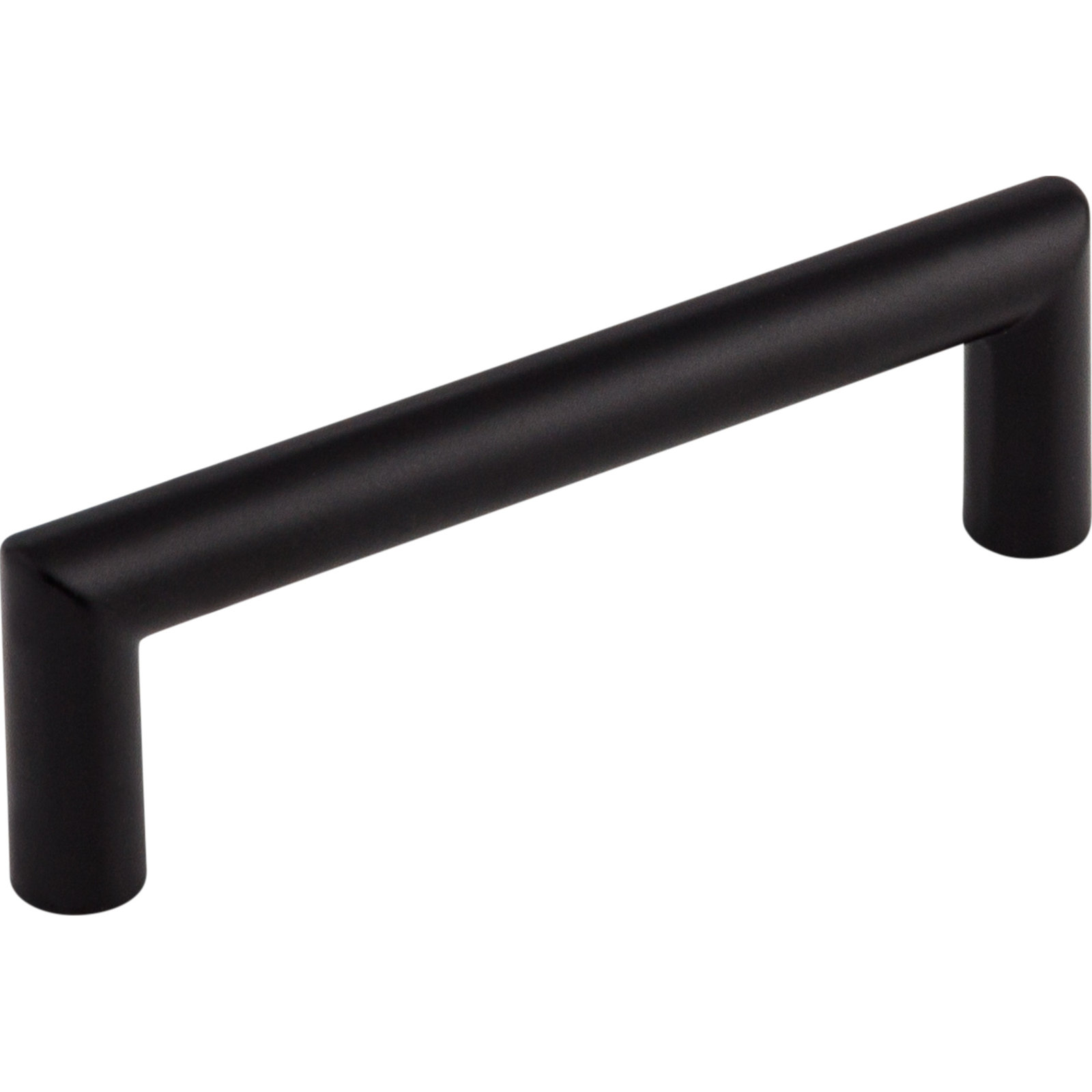 Kinney Bar Pull, Flat Black, 3 3/4" Center to Center