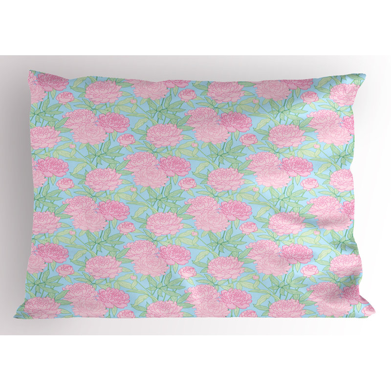 Ensemble de 2 taies décoratives pour pivoines Ambesonne, H 20 po x l 36 po