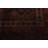 Teimani Dark Brown Rug 3'1" x 4'11"