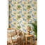 Décoration murale léopards papier peint bleu tropical-445038032