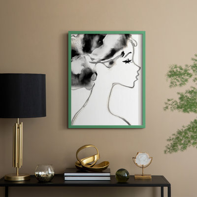 Reproduction encadrée WOMEN Series CLX III - bois massif