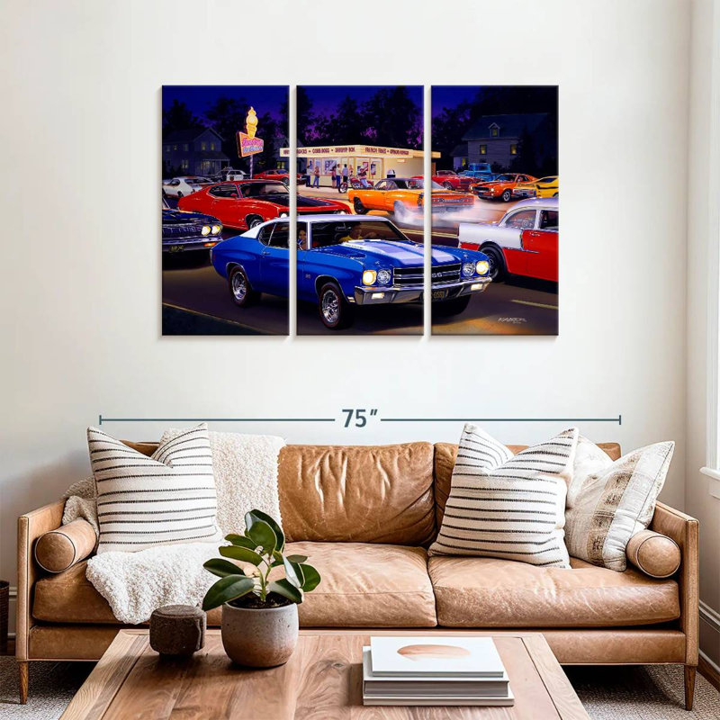Mehar Fast Fred's, 36" H x 57" W