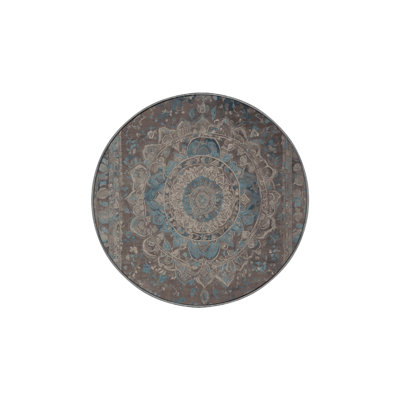 Tapis gris soyeux et moelleux