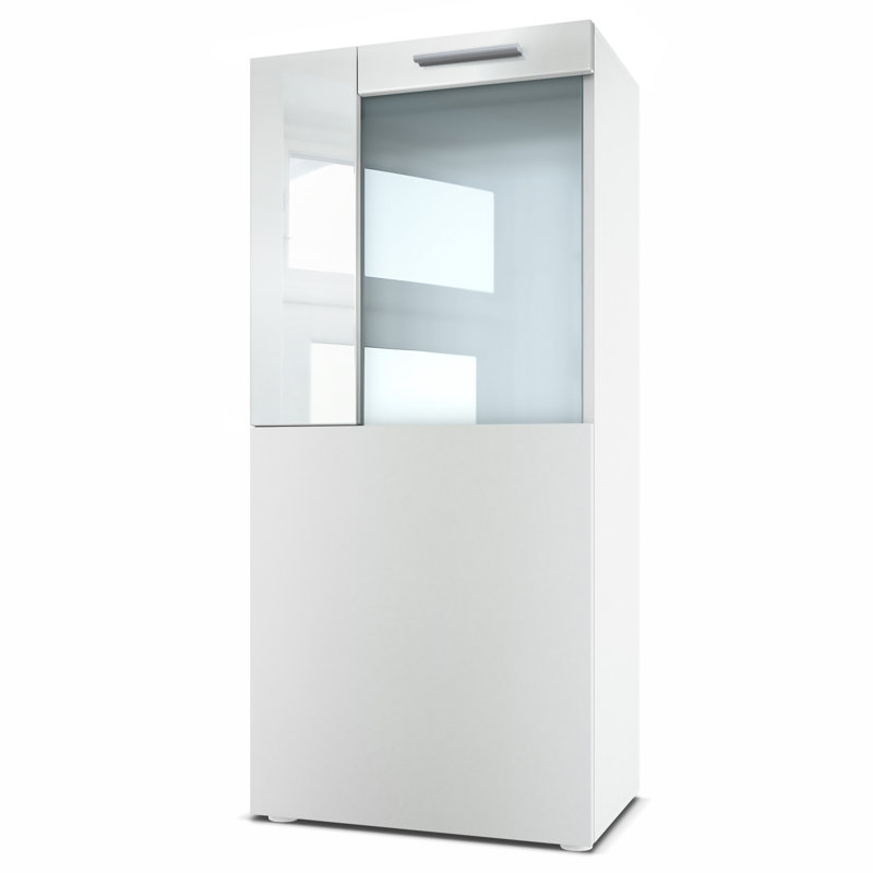 Killion Display Cabinet, Matt White, Without LED