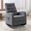 Chaise berçante à haut dossier pour chambre de bébé-904699123
