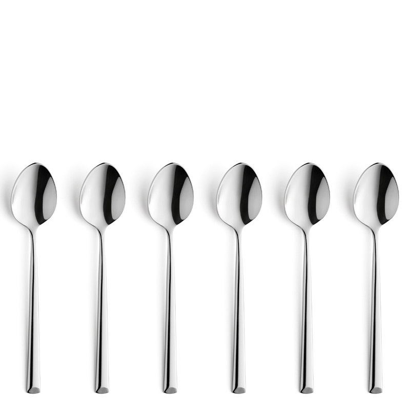 Nunley 18/10 Stainless Steel Coffee Spoon, Silver
