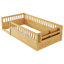 Structure de lit simple avec rails surélevés Montessori-1335378620
