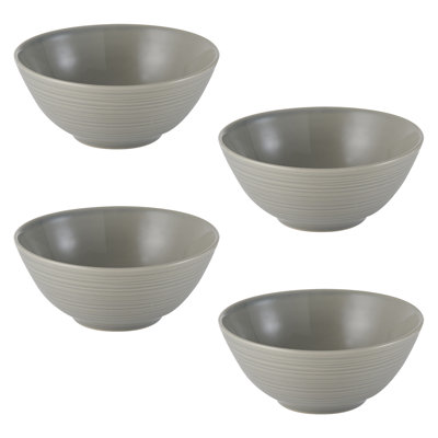 William Mason Grey Soup/Cereal Bowls