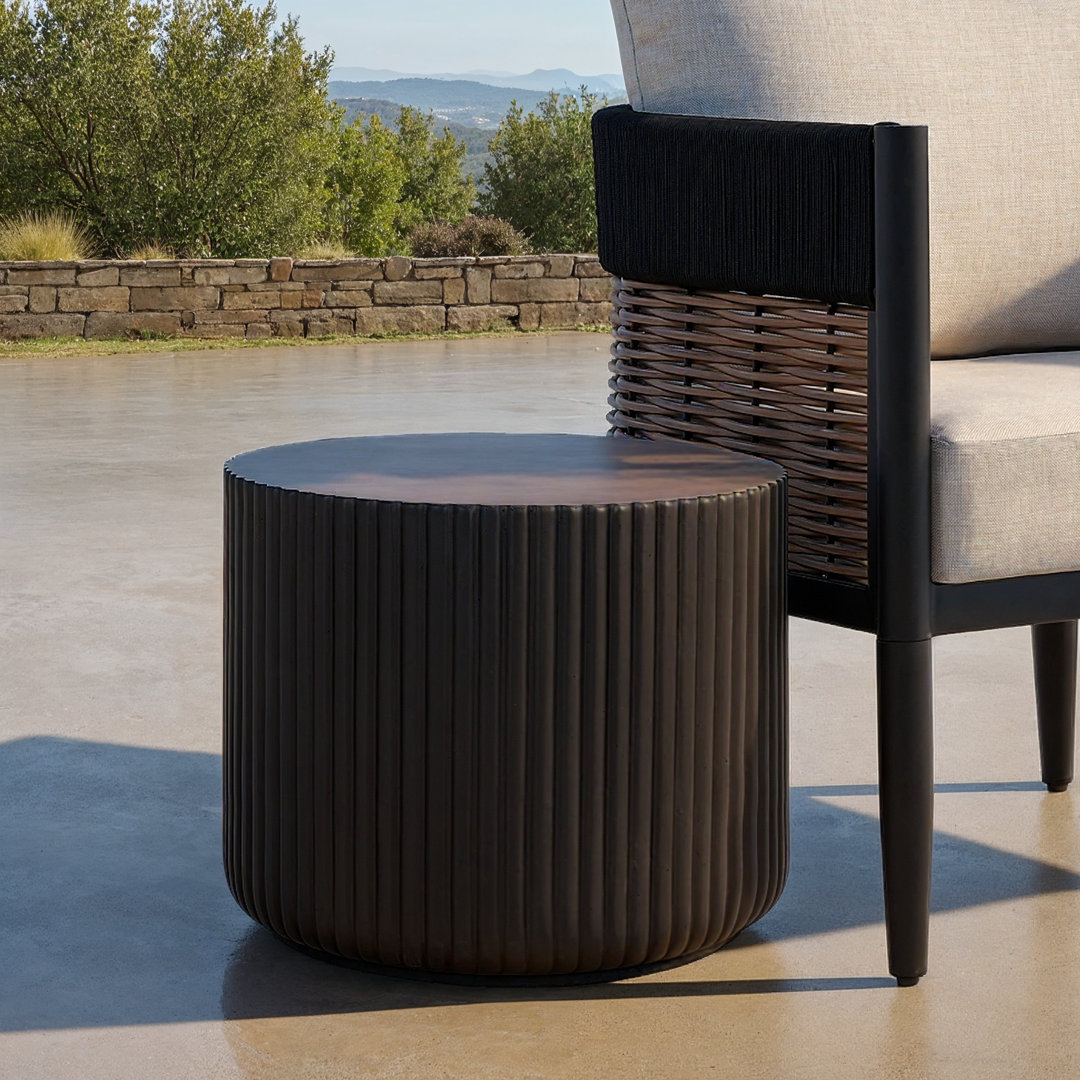Biatris Low Wide Side Table