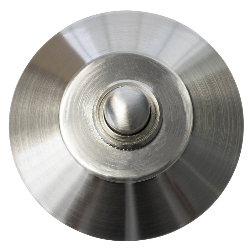 Bouton de sonnette, Nickel brossé