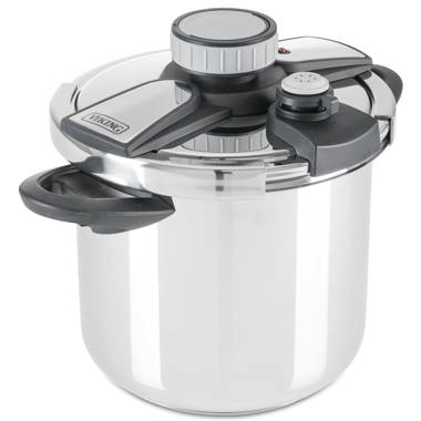 Barton 8 Qt. Aluminum Stovetop Pressure Cooker Fast Pot Regulator Steam  Release Valve & Reviews