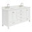 Cambridge 67'' Double Bathroom Vanity with White Quartz Top-90865186-132281593