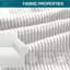 Polyester Box Cushion Sofa Slipcover