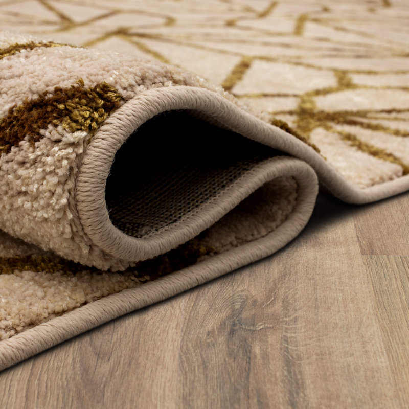 Celeste Multi-Color Geometric Wool Accent Rug