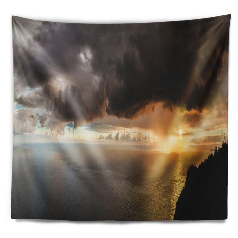 Polyester Tapestry, 50" H x 60" W